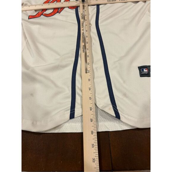 Y2K Awesome Nike Charlie Morton Atlanta Braves Embroidered Jersey Size 40 - Picture 11 of 13